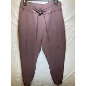 32 Degrees Active Pants Womens Cool Jogger Brown Tech Stretch Pockets Small